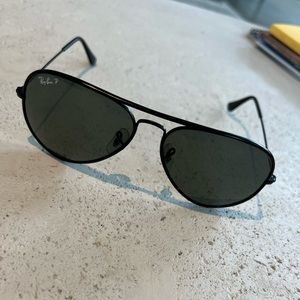 Ray-Ban Aviator Reverse Matte Black + Black